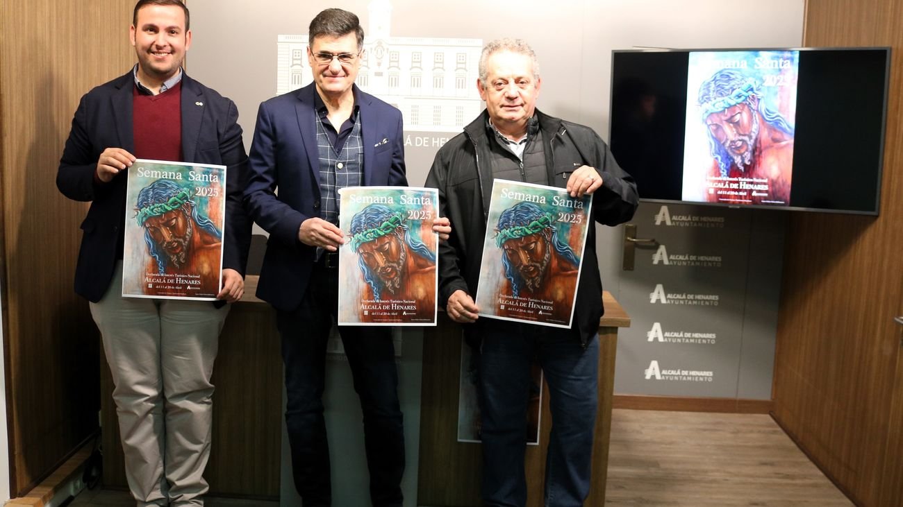 Presentan nuevo póster de Semana Santa en Alcalá tras eliminar el anterior por plagio