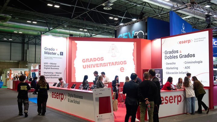 Stand at AULA 2024 / EUROPA PRESS