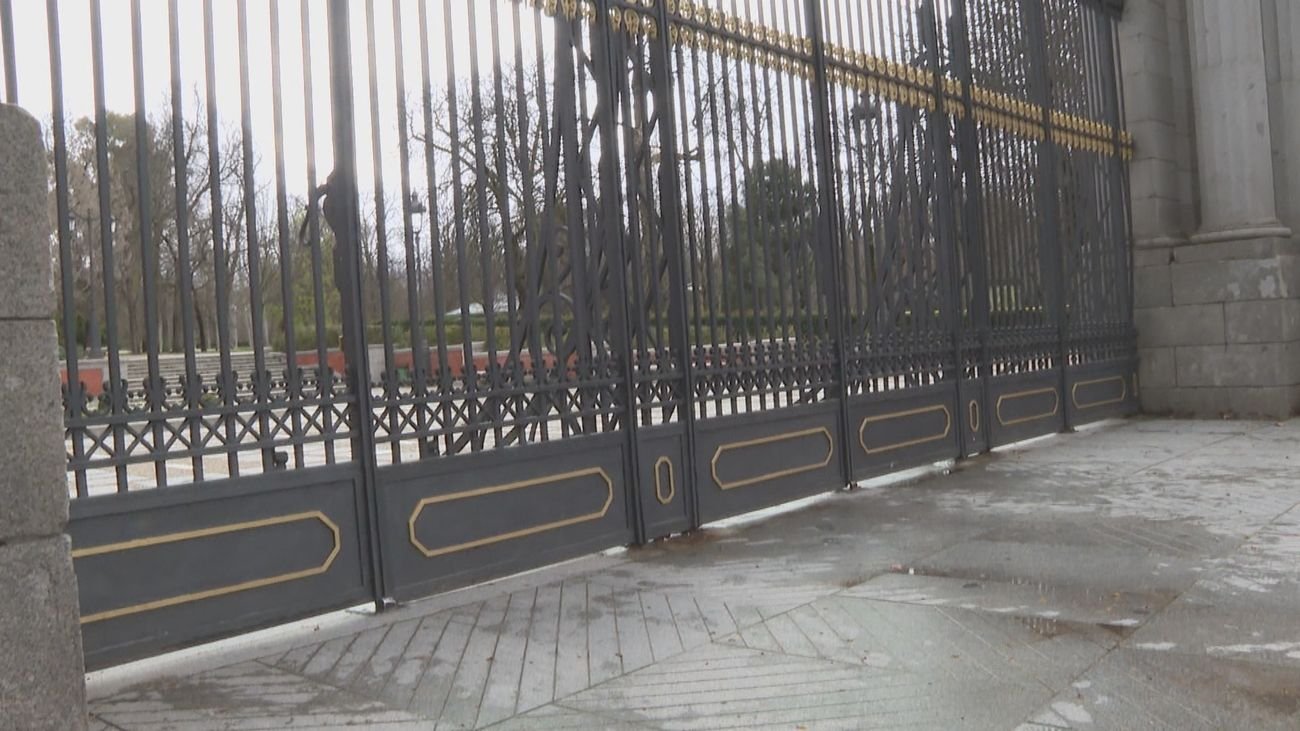 El Retiro, cerrado por la borrasca Martinho