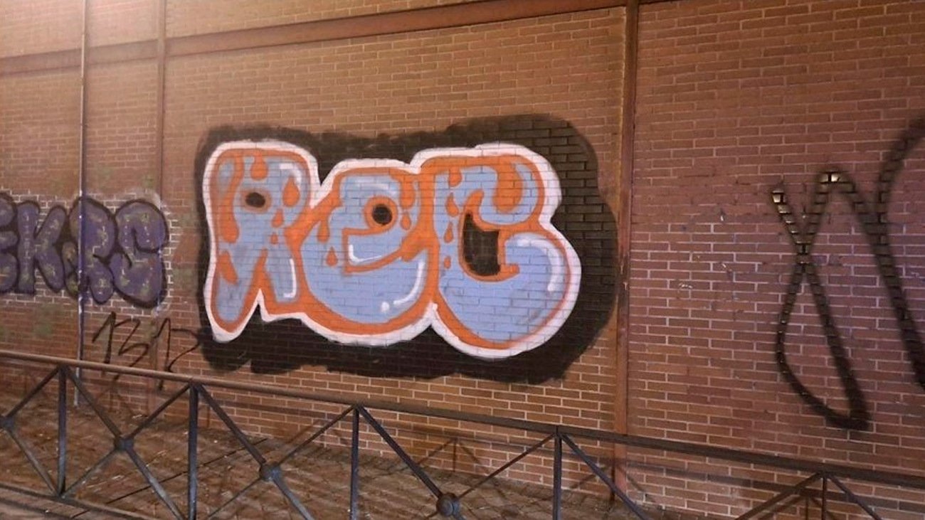 Grafitis en Alcobendas