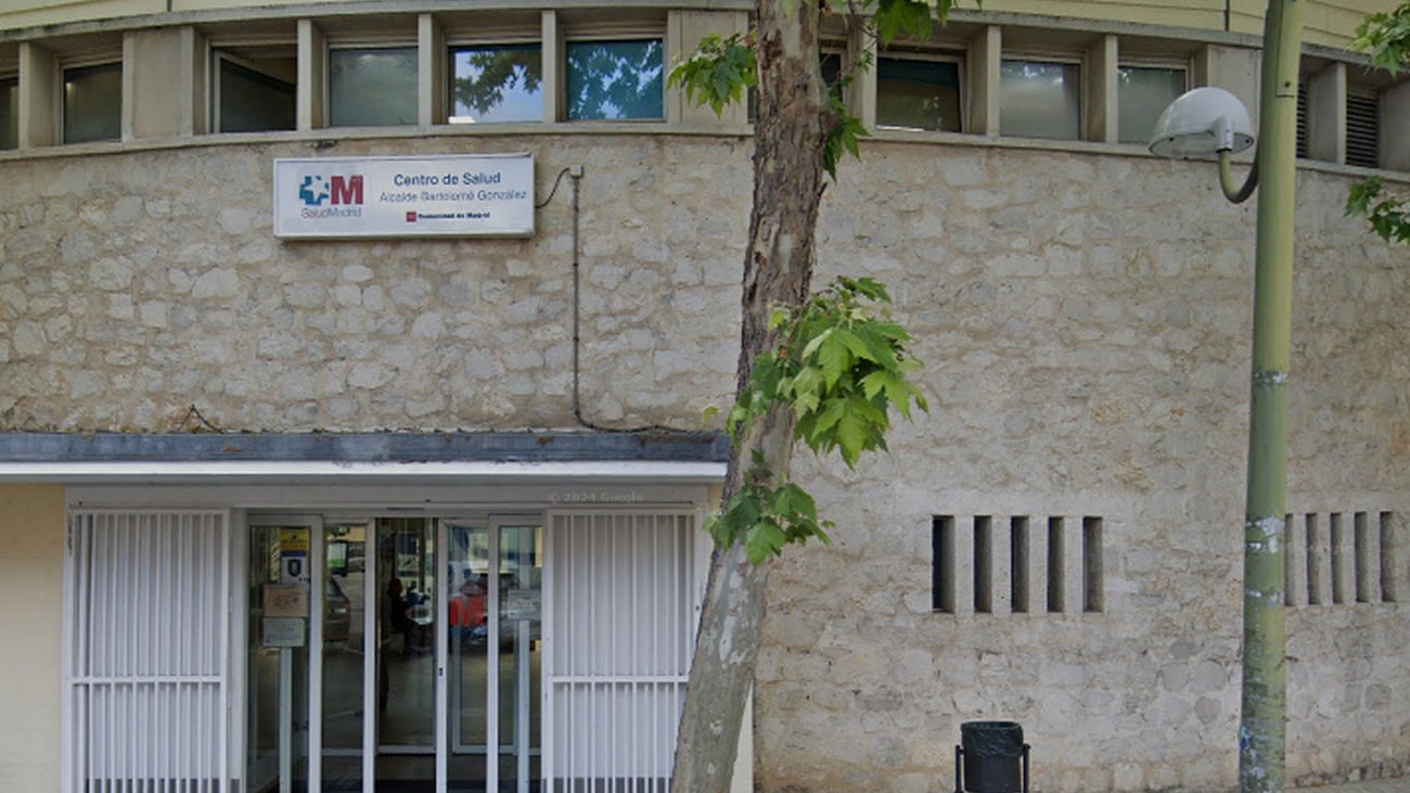 Centro de salud Alcalde Bartolomé González, en Móstoles