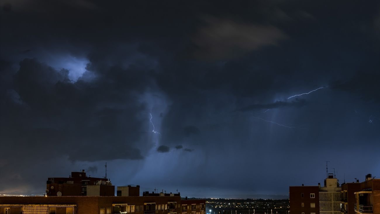 Tormenta en Madrid