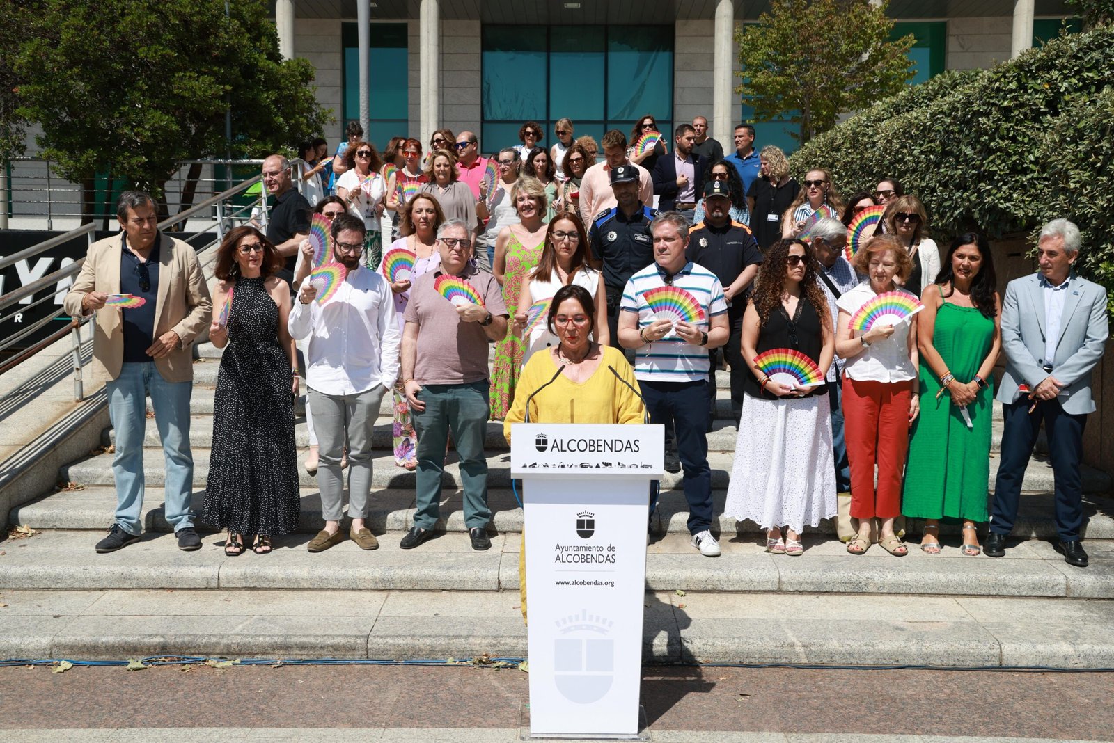 Conmemoración del Día del Orgullo en Alcobendas