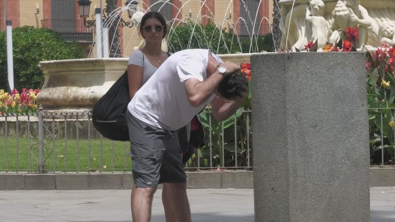 Se mantendrán cerca de los 40 grados en Madrid este lunes