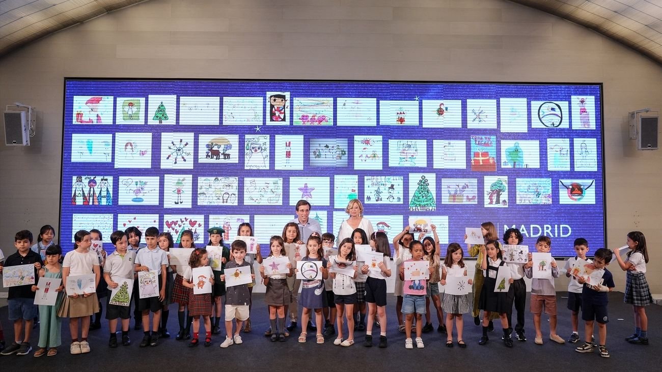 Seis niños madrileños iluminarán la capital esta Navidad