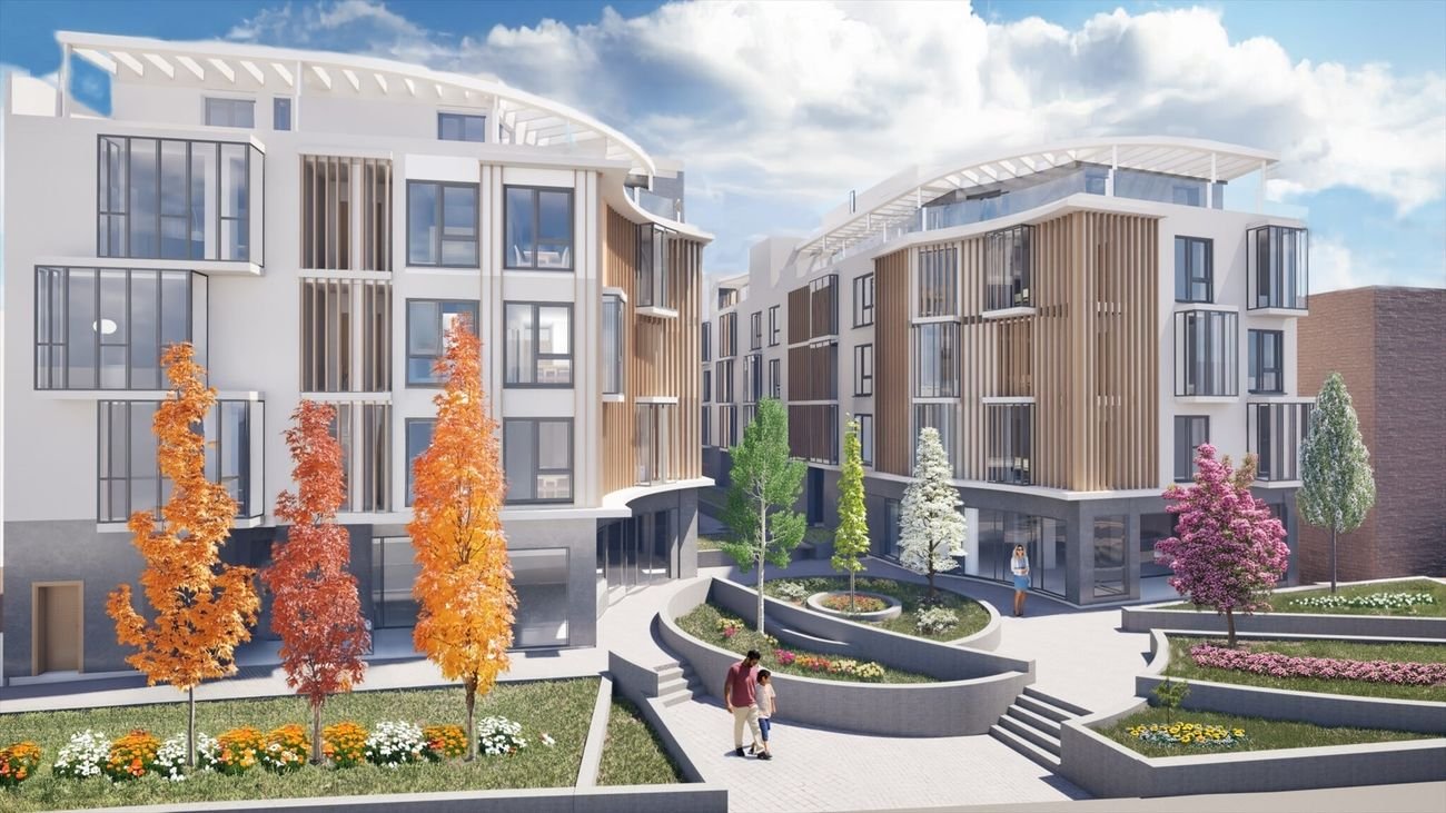 Recreación de la ampliación de la Plaza Mayor de Villaverde