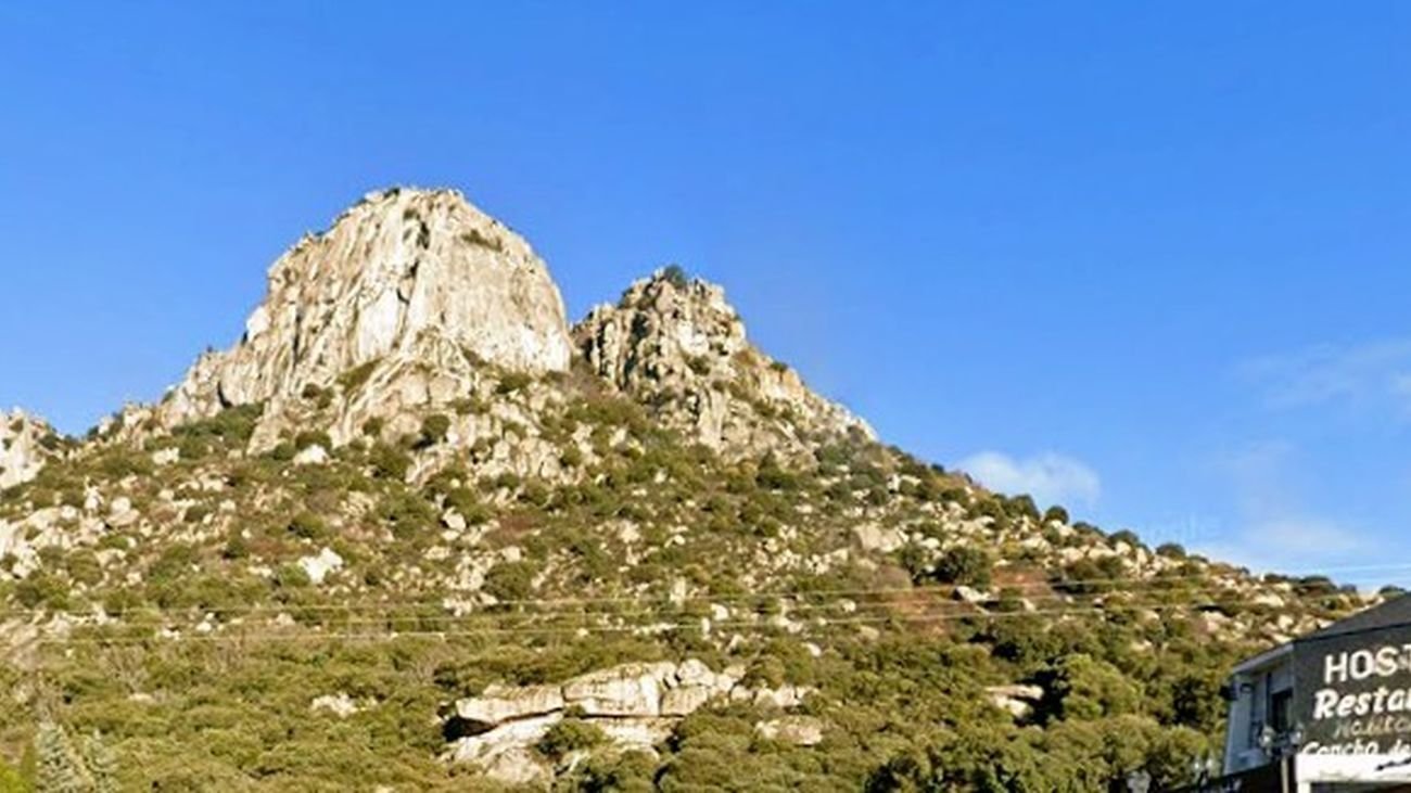 Pico de la Miel, en La Cabrera, Sierra Norte de Madrid