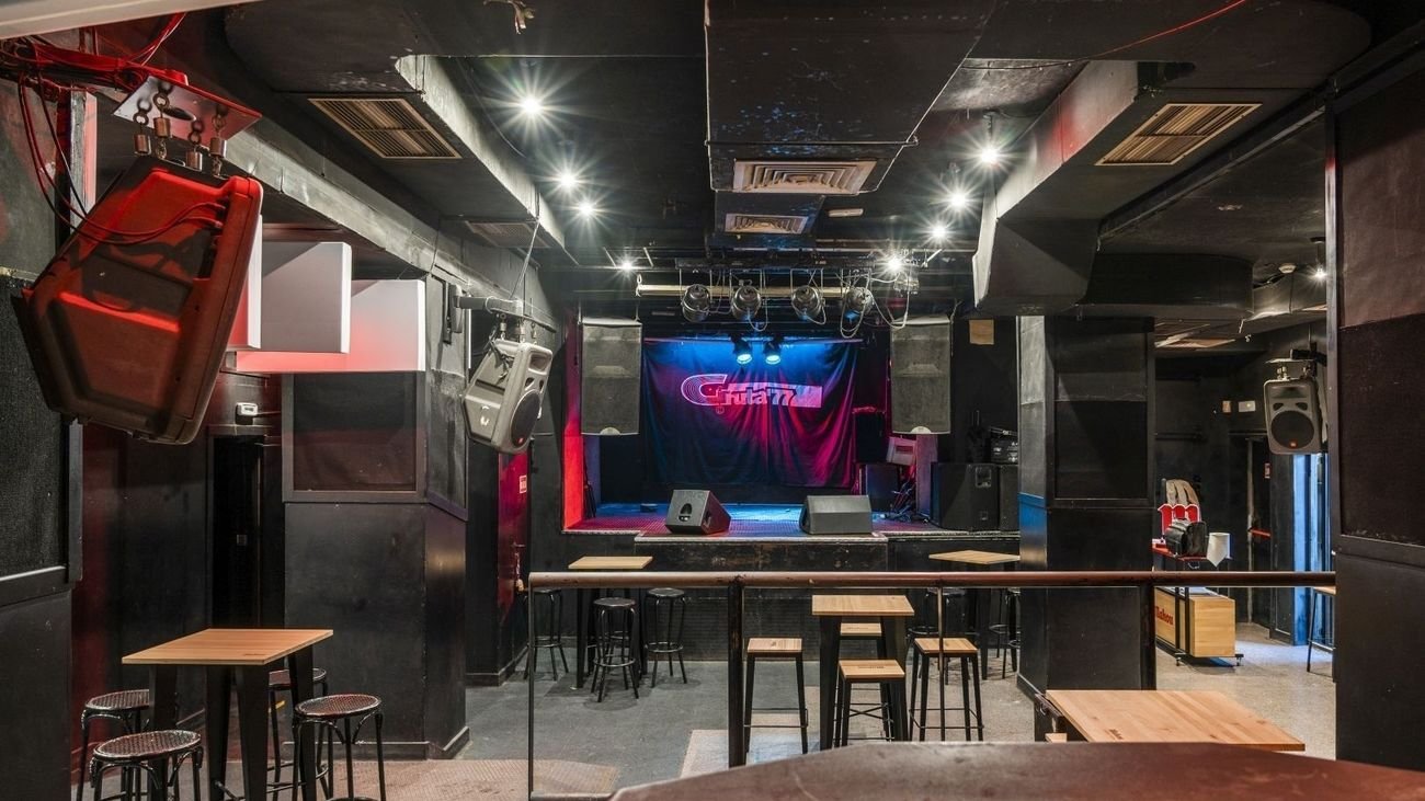 La sala de conciertos Gruta 77 de Carabanchel