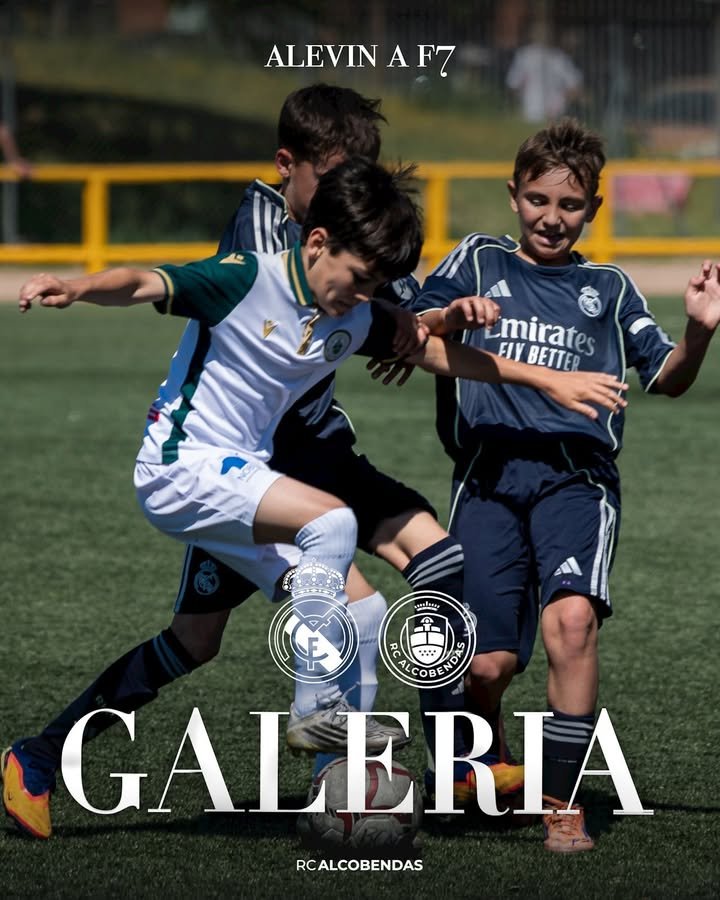 El Alevín del Rayo Alcobendas se enfrenta al Real Madrid en un emocionante partido