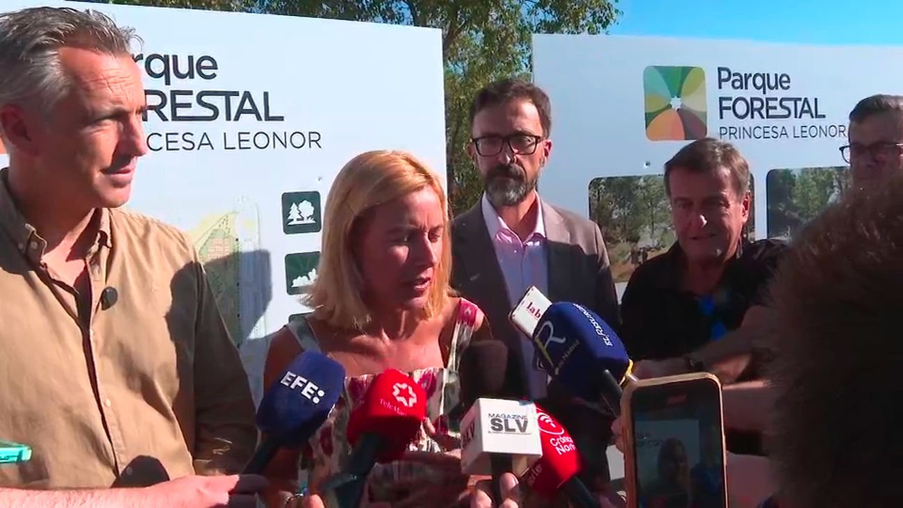 Alcobendas inaugura el parque forestal Princesa Leonor, un nuevo pulmón verde para sus vecinos