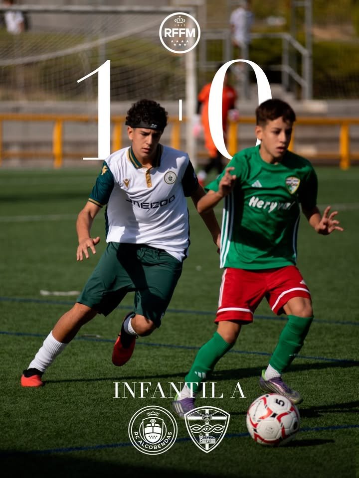 El Infantil A del Rayo Alcobendas logra su primera victoria de la temporada