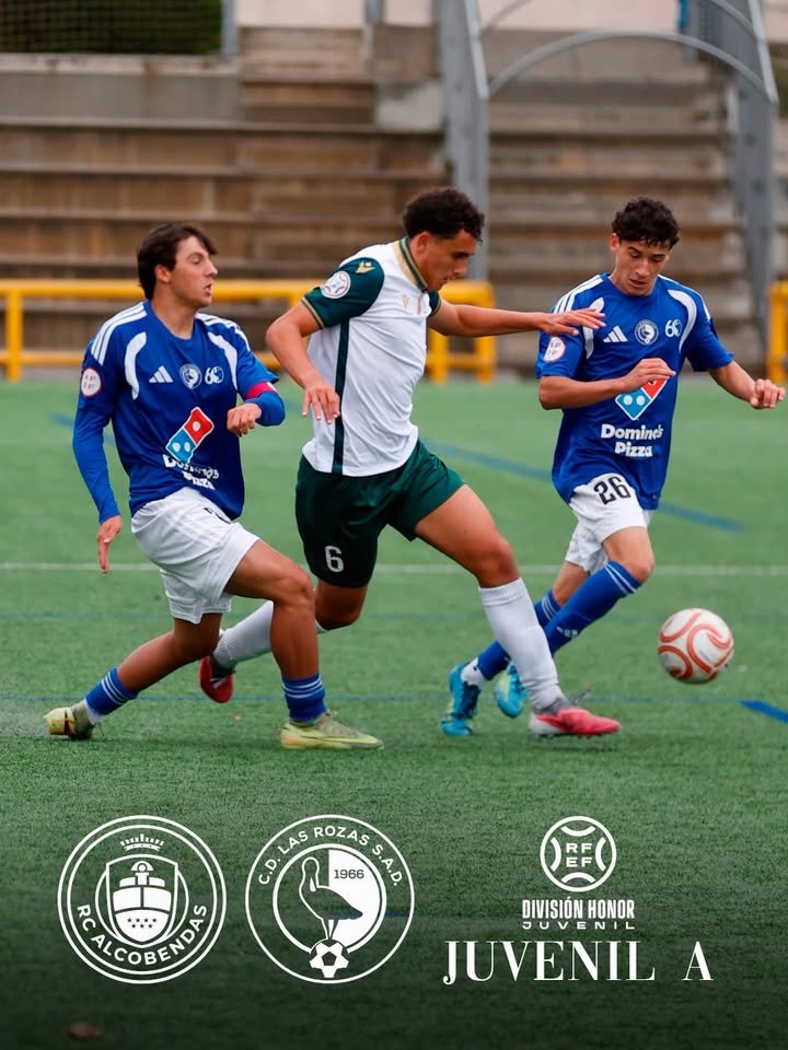 El Juvenil A de Alcobendas empata sin goles en un intenso duelo contra Las Rozas
